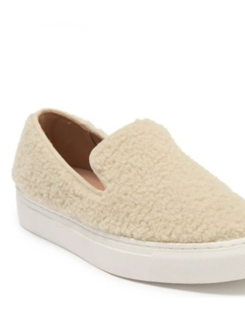 STEVEN By Steve Madden Kimbel Faux Shearling Sherpa Slip-on Sneaker US 10 Org$79